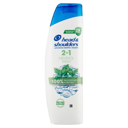 Шампунь-кондиционер против перхоти 2-в-1 Ментоловая свежесть 250 мл Head & Shoulders
Шампунь-кондиционер против перхоти 2-в-1 Ментоловая свежесть 250 мл Head & Shoulders