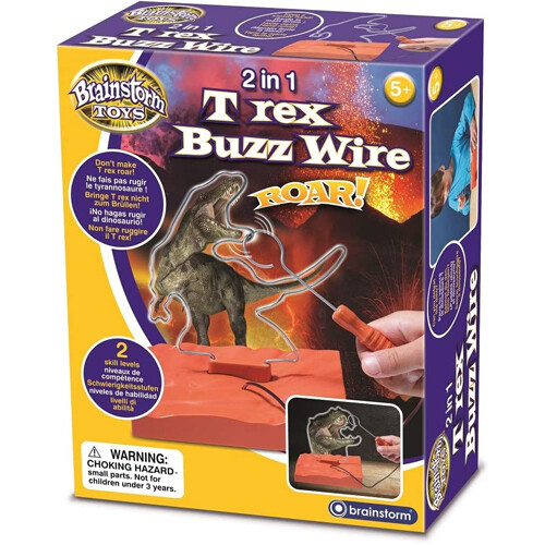 Настольная игра Nhm 2 In 1 T. Rex Buzz Wire
Настольная игра Nhm 2 In 1 T. Rex Buzz Wire