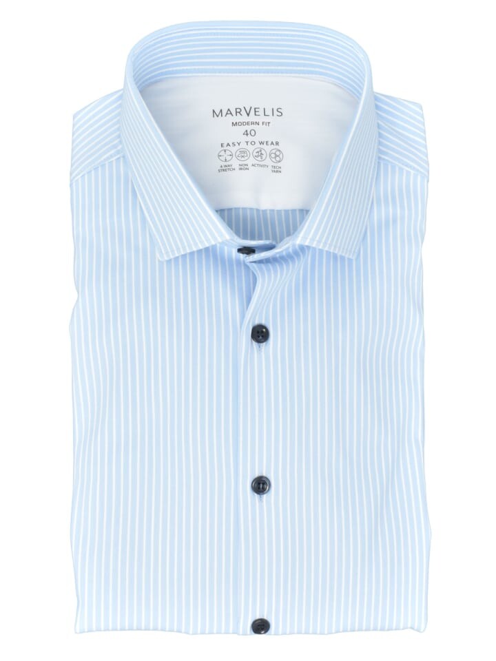 Рубашка MARVELIS, цвет hellblau/weiß
Рубашка MARVELIS, цвет hellblau/weiß