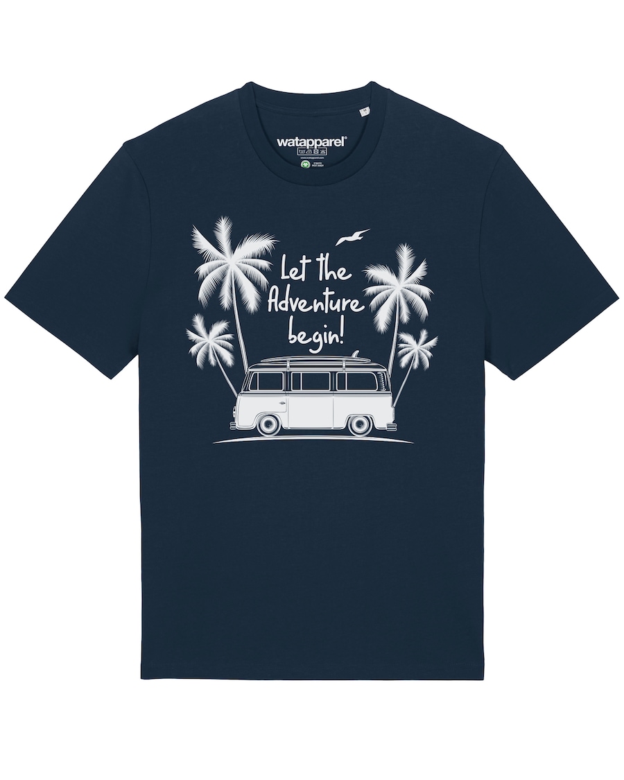 Рубашка Watapparel Let the adventure begin, темно-синий
Рубашка Watapparel Let the adventure begin, темно-синий