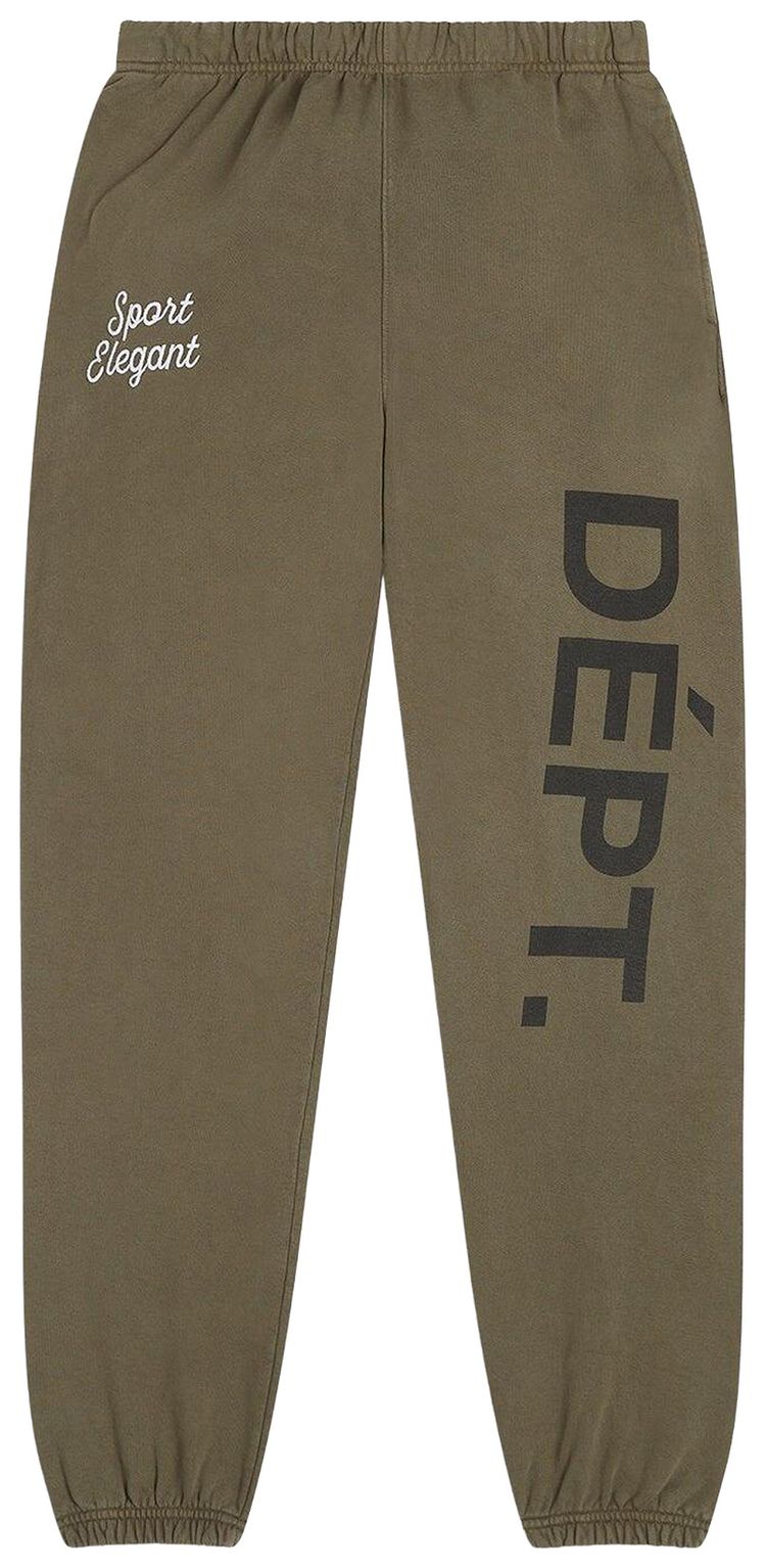 Брюки Gallery Dept. Team Dept Sweatpants, зеленый
Брюки Gallery Dept. Team Dept Sweatpants, зеленый
