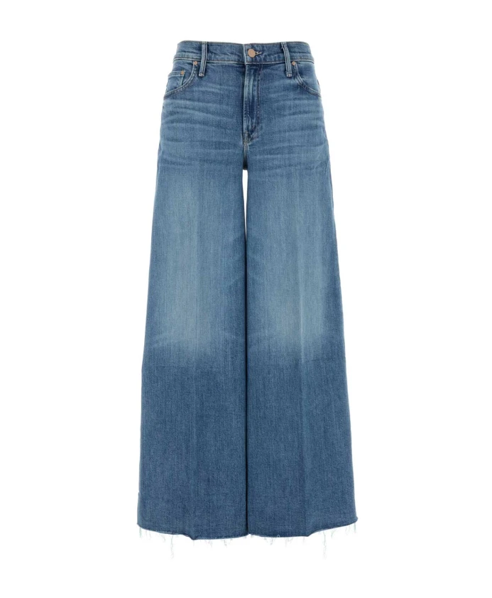 Джинсы из эластичного денима с широкими штанинами Mother, синий
Джинсы из эластичного денима с широкими штанинами Mother, синий