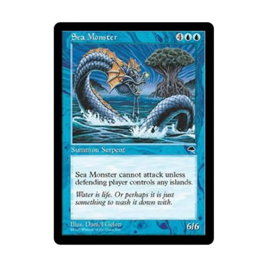 CCG Морское чудовище (С), MTG - Tempest
CCG Морское чудовище (С), MTG - Tempest