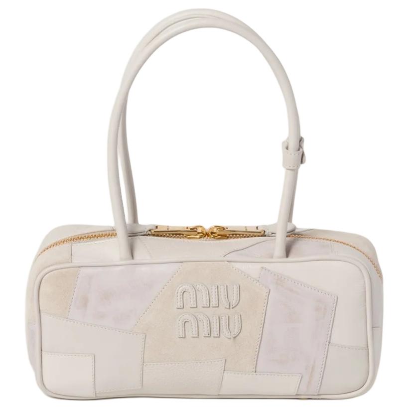 MIU MIU Сумка Arcadie Series Leather Handbag женская белая мел
MIU MIU Сумка Arcadie Series Leather Handbag женская белая мел