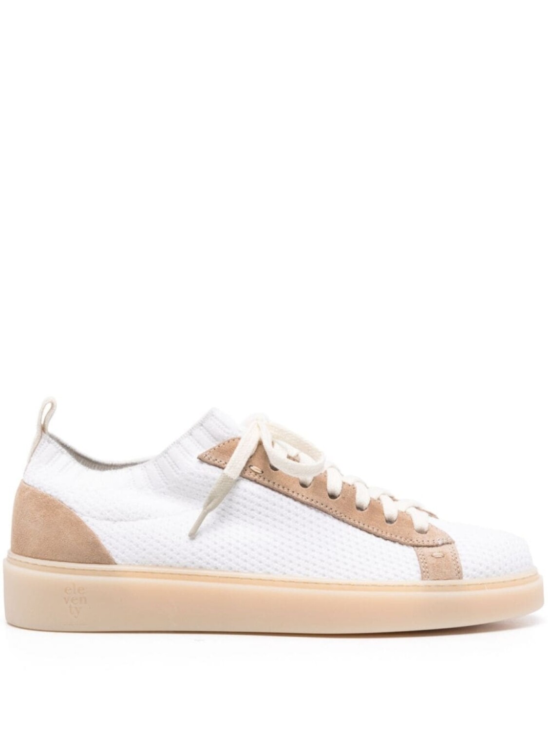 Eleventy трикотажные кроссовки со вставками, белый
Eleventy трикотажные кроссовки со вставками, белый