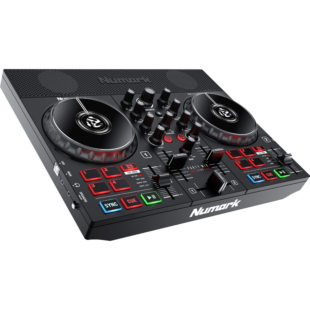 DJ-контроллер Numark Party Mix Live DJ Controller with Built-In
DJ-контроллер Numark Party Mix Live DJ Controller with Built-In