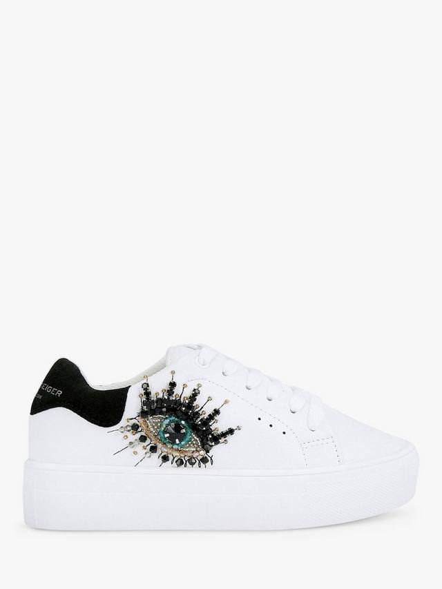 Детские мини кроссовки Laney Eye из кожи Kurt Geiger London, White
Детские мини кроссовки Laney Eye из кожи Kurt Geiger London, White