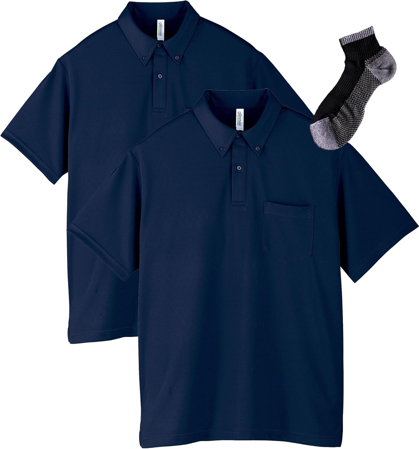 Футболка-поло Glimmer 00331-ABP с коротким рукавом, плотность ткани 4,4 унции, на пуговицах, с карманом, темно-синий
Футболка-поло Glimmer 00331-ABP с коротким рукавом, плотность ткани 4,4 унции, на пуговицах, с карманом, темно-синий