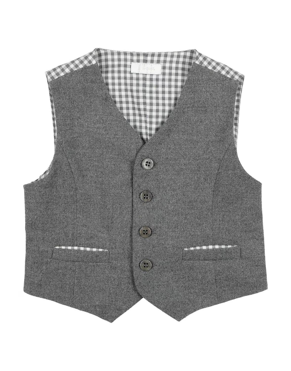 Жилет для ребенка Il Gufo, серый
Жилет для ребенка Il Gufo, серый