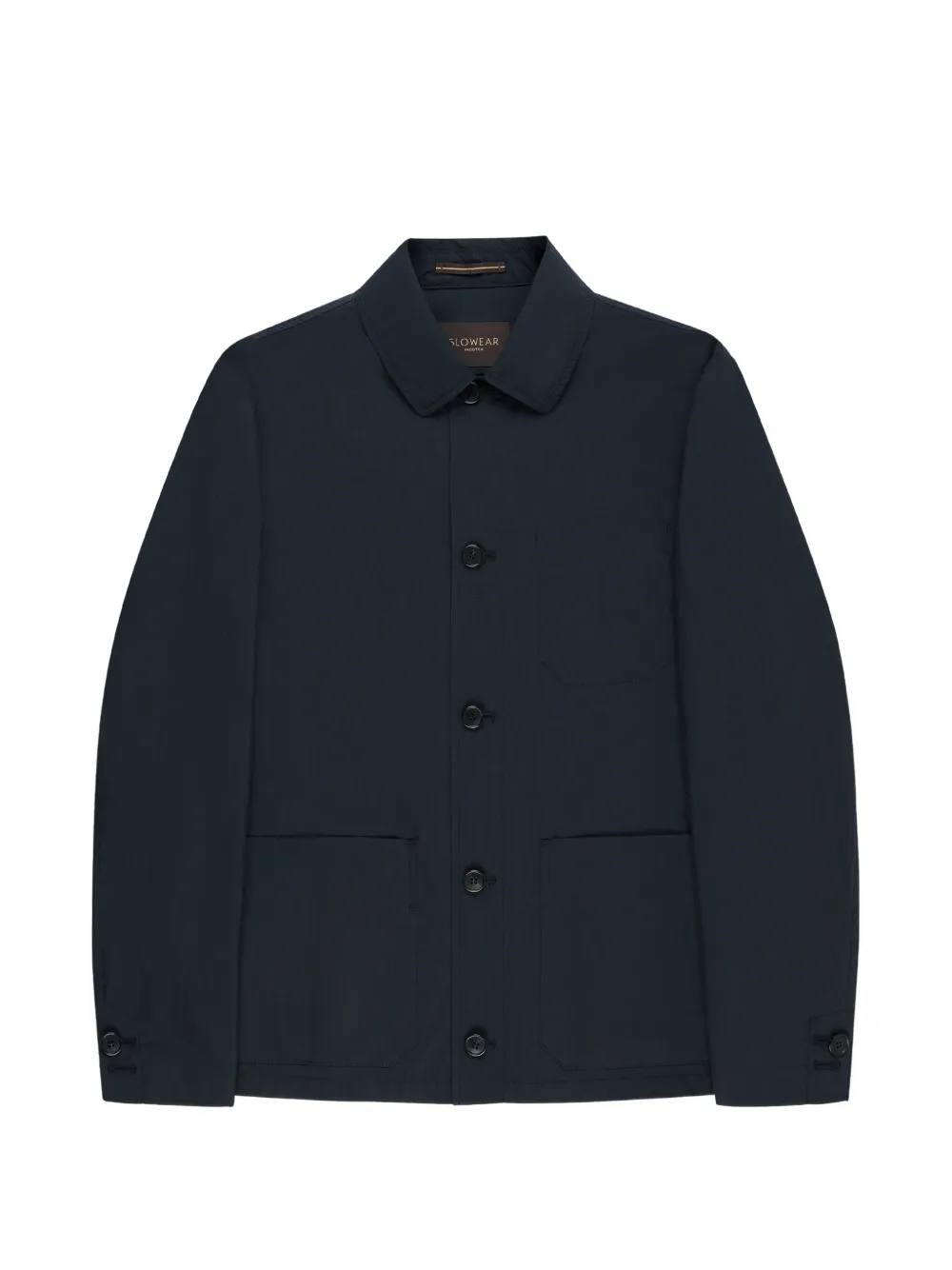 Однобортный пиджак Slowear, синий
Однобортный пиджак Slowear, синий