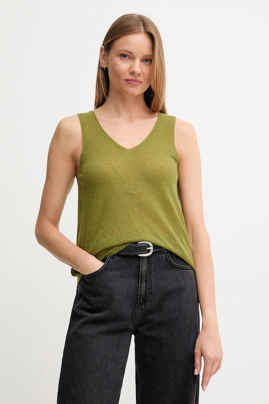 Шерстяной топ United Colors Of Benetton, зеленый
Шерстяной топ United Colors Of Benetton, зеленый