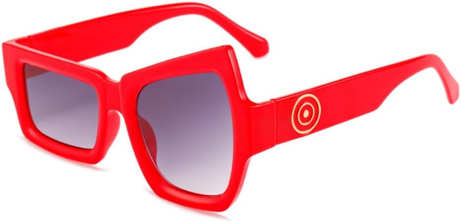 Обычные забавные солнцезащитные очки для женщин, модные, для вечеринок, уличная одежда, защита от УФ-излучения UV400, уникальные очки с индивидуальным стилем TYUVIVO, Red Gray
Обычные забавные солнцезащитные очки для женщин, модные, для вечеринок, уличная одежда, защита от УФ-излучения UV400, уникальные очки с индивидуальным стилем TYUVIVO, Red Gray