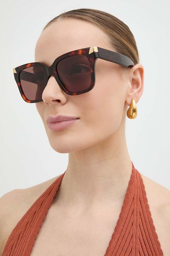 Солнечные очки Alexander McQueen, коричневый
Солнечные очки Alexander McQueen, коричневый
