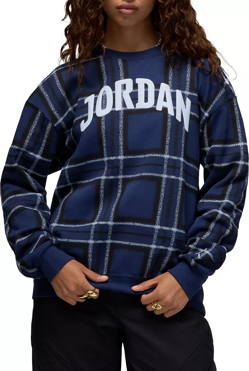 Женский флисовый свитшот Jordan Brooklyn с круглым вырезом и рисунком, цвет Midnight Navy
Женский флисовый свитшот Jordan Brooklyn с круглым вырезом и рисунком, цвет Midnight Navy