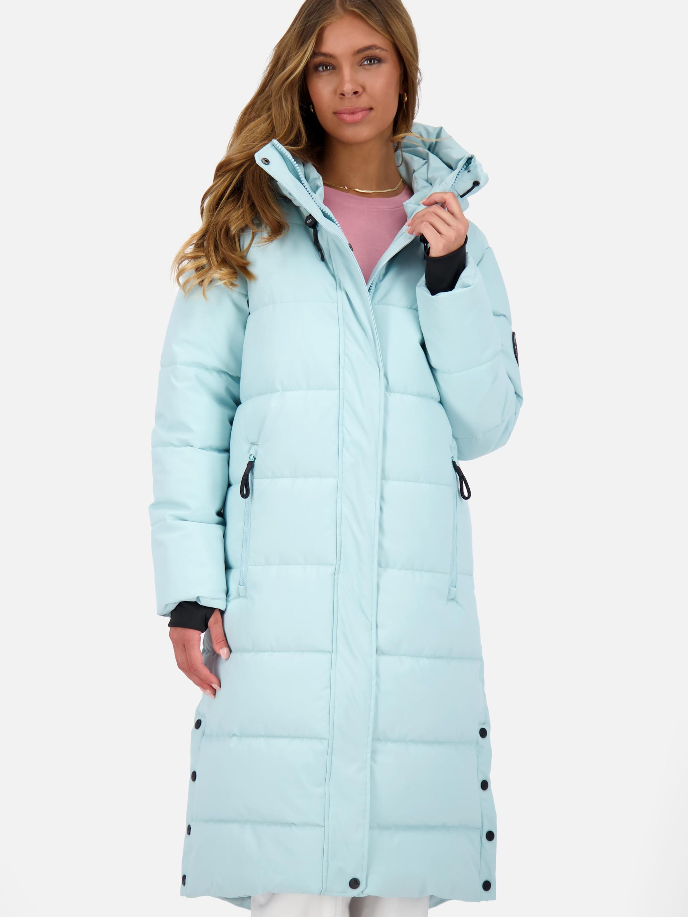 Alife & kickin Зимнее пальто 'Katja' в небесно-голубом цвете
Alife & kickin Зимнее пальто 'Katja' в небесно-голубом цвете