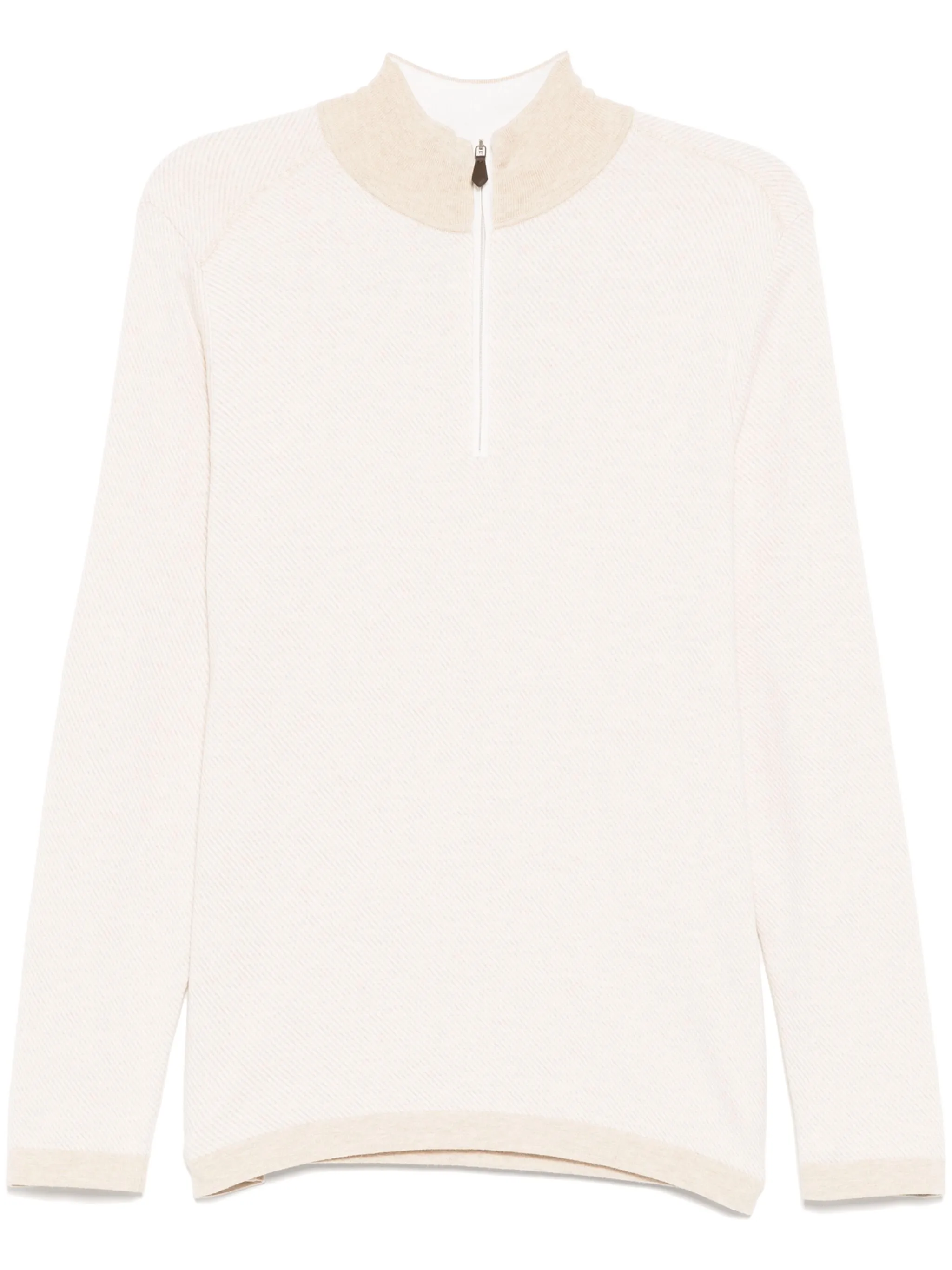 Жаккардовый свитер Salcombe на молнии N.Peal, бежевый
Жаккардовый свитер Salcombe на молнии N.Peal, бежевый