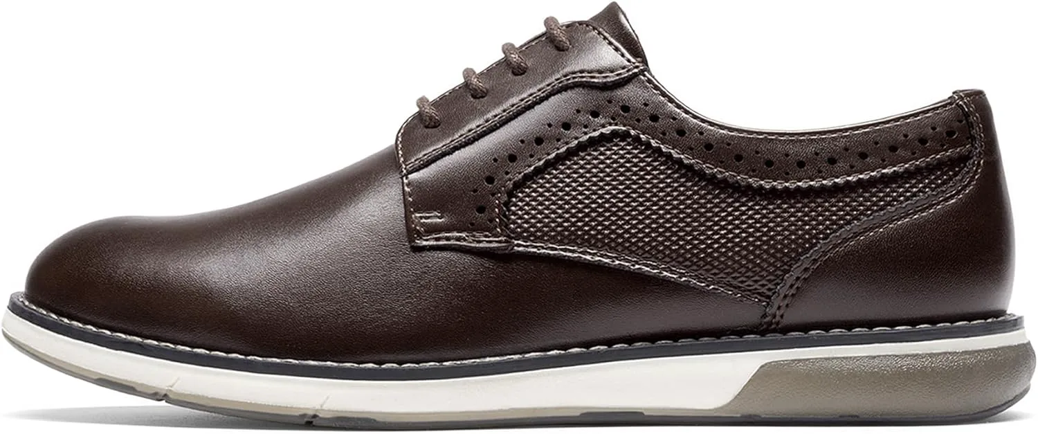 Мужские повседневные кроссовки Bruno Marc, деловые формальные дерби с простым носком, Oxfords Crossflex GentEdge, темно-коричневый
Мужские повседневные кроссовки Bruno Marc, деловые формальные дерби с простым носком, Oxfords Crossflex GentEdge, темно-коричневый