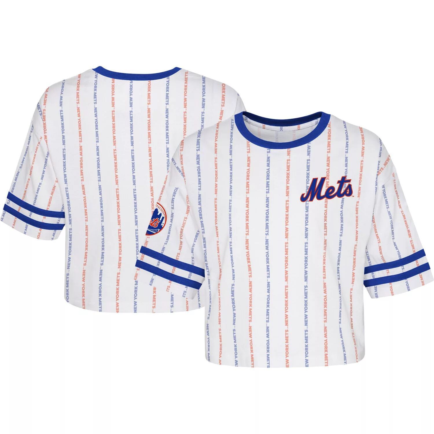 Молодежная белая футболка в полоску New York Mets для девочек Outerstuff, Белый, Молодежная белая футболка в полоску New York Mets для девочек Outerstuff
Молодежная белая футболка в полоску New York Mets для девочек Outerstuff, Белый, Молодежная белая футболка в полоску New York Mets для девочек Outerstuff
