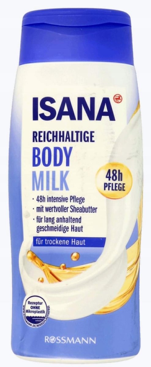 ISANA BODY MILK Молочко для тела с маслом ши Inna marka
ISANA BODY MILK Молочко для тела с маслом ши Inna marka