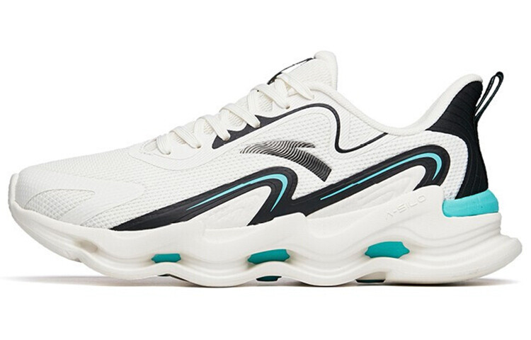 Коллекция беговых кроссовок для бега для мужчин с низким верхом цвета слоновой кости/черного цвета Anta 
Коллекция беговых кроссовок для бега для мужчин с низким верхом цвета слоновой кости/черного цвета Anta