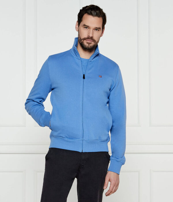 Толстовка мужская Napapijri на молнии, синий
Толстовка мужская Napapijri на молнии, синий