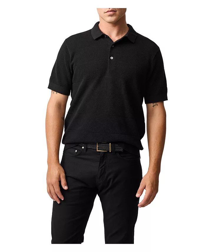 Мужская футболка поло Masons Flat Knit Rodd & Gunn, черный
Мужская футболка поло Masons Flat Knit Rodd & Gunn, черный