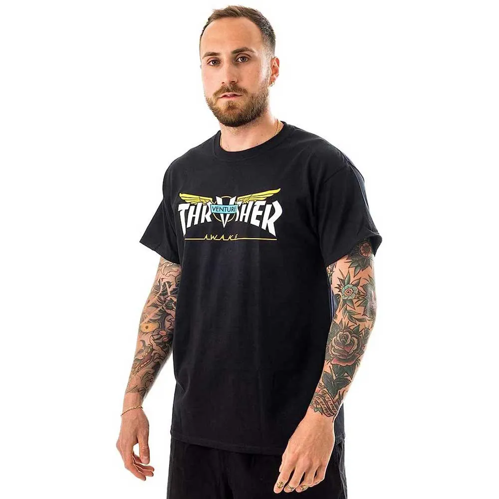 Футболка с коротким рукавом Thrasher Venture Collab, черный
Футболка с коротким рукавом Thrasher Venture Collab, черный