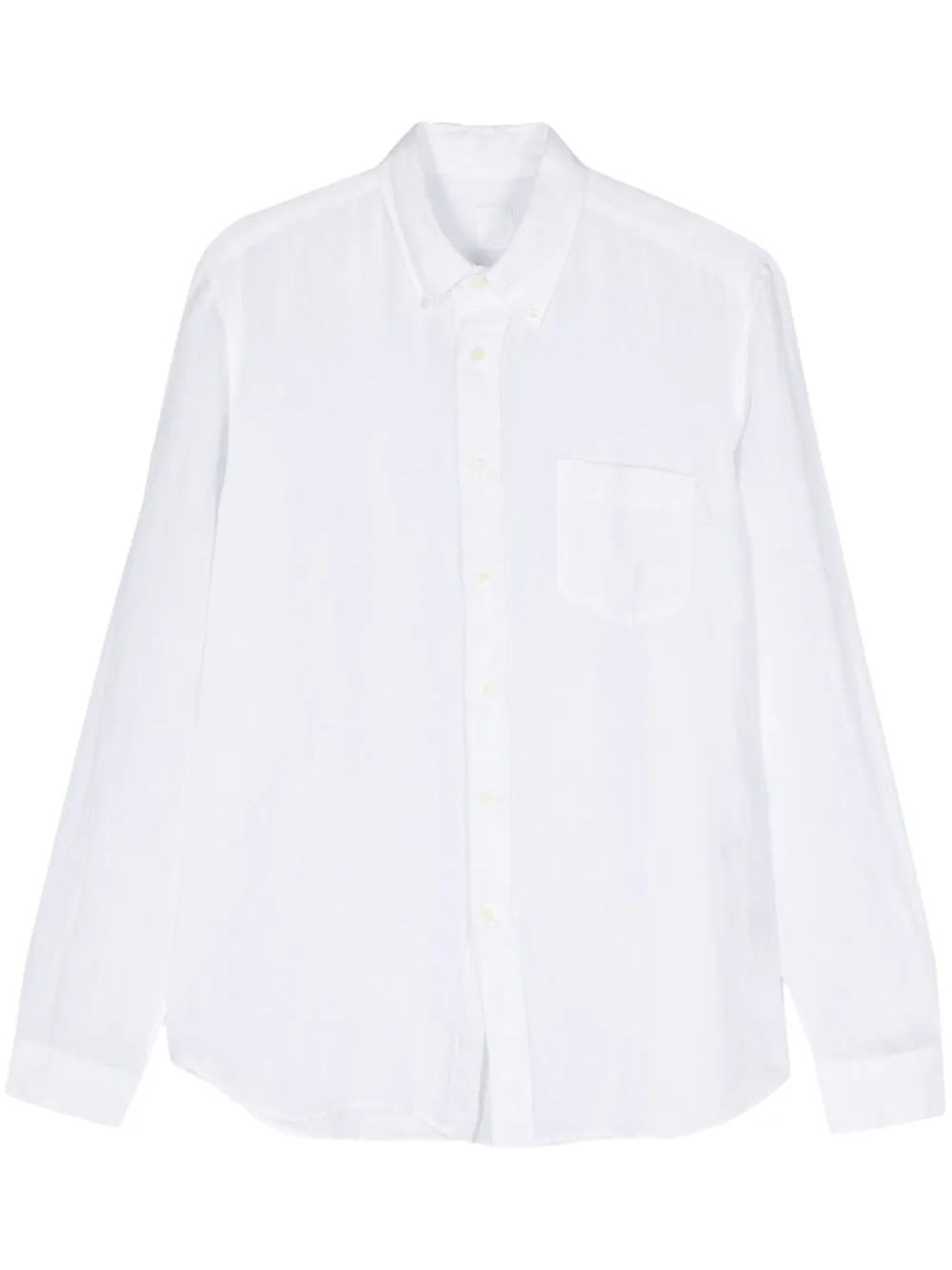 Льняная рубашка из ткани шамбре 120% Lino, белый
Льняная рубашка из ткани шамбре 120% Lino, белый