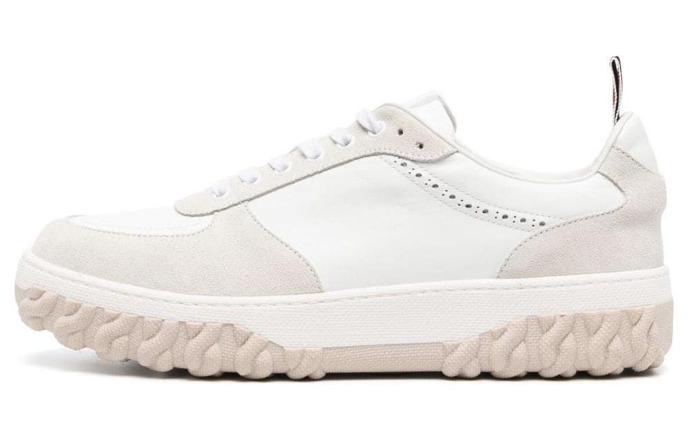 Лоу-топы с панелями Letterman THOM BROWNE, бело-розовые
Лоу-топы с панелями Letterman THOM BROWNE, бело-розовые