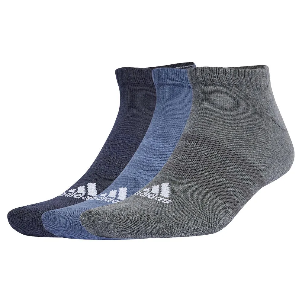 Носки 3 шт adidas Cushioned short, разноцветный 
Носки 3 шт adidas Cushioned short, разноцветный