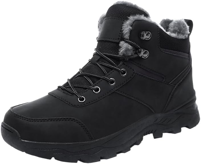 Hhhchpm Мужские стильные высокие прочные походные ботинки большого размера, удобные нескользящие шнуровки, подходящие для мужских активностей на открытом воздухе, черный
Hhhchpm Мужские стильные высокие прочные походные ботинки большого размера, удобные нескользящие шнуровки, подходящие для мужских активностей на открытом воздухе, черный