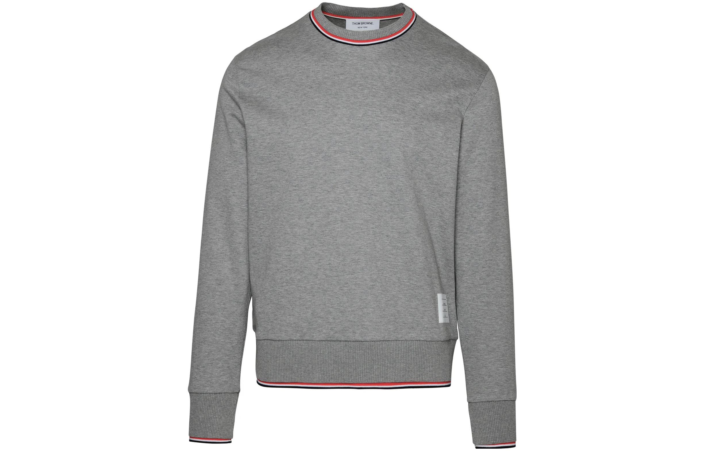 Long Sleeved Crewneck Sweatshirt THOM BROWNE, серый
Long Sleeved Crewneck Sweatshirt THOM BROWNE, серый
