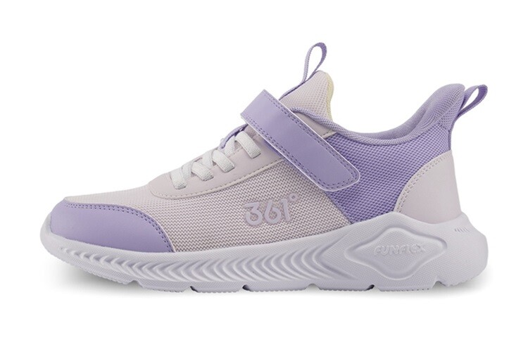 Детские кеды Детские низкие бледно-розовые фиолетовые 361°Kids, фиолетовый 
Детские кеды Детские низкие бледно-розовые фиолетовые 361°Kids, фиолетовый