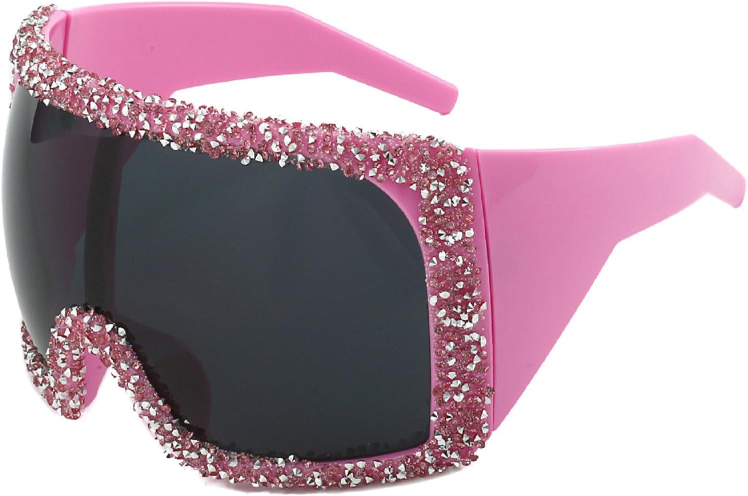 Большие солнцезащитные очки в стиле панк с маской, модные солнцезащитные очки для женщин, стиль Y2k, со стразами, ретро-очки в стиле 2000-х, цельные солнцезащитные очки mincl, Pink
Большие солнцезащитные очки в стиле панк с маской, модные солнцезащитные очки для женщин, стиль Y2k, со стразами, ретро-очки в стиле 2000-х, цельные солнцезащитные очки mincl, Pink
