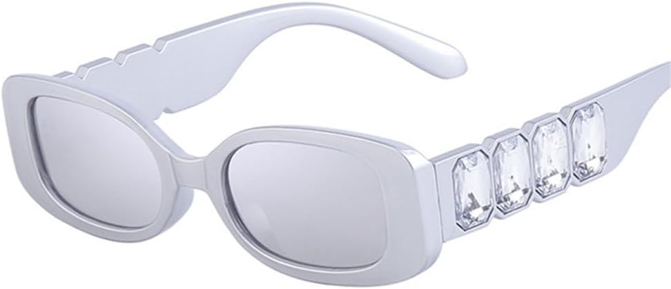 Прямоугольные роскошные солнцезащитные очки с бриллиантами для женщин и мужчин, винтажные солнцезащитные очки для женщин, очки с защитой от УФ-излучения UV400 TYUVIVO, C9 Silver Silver
Прямоугольные роскошные солнцезащитные очки с бриллиантами для женщин и мужчин, винтажные солнцезащитные очки для женщин, очки с защитой от УФ-излучения UV400 TYUVIVO, C9 Silver Silver