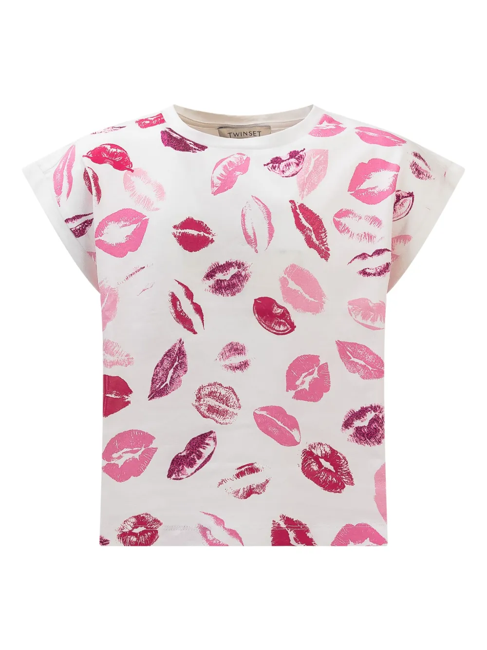 Футболка с графичным принтом TWINSET Kids, белый
Футболка с графичным принтом TWINSET Kids, белый