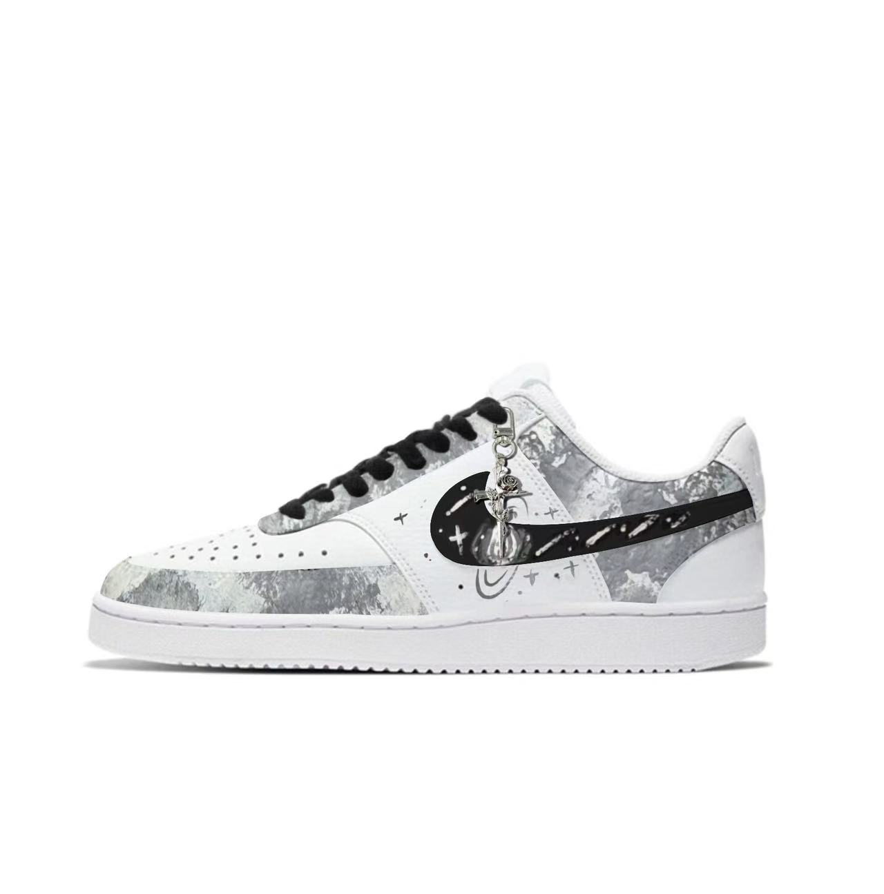 Court Vision Ash Planet Coverage Abrasion Resistant Low top Skateboard Shoes Unisex Nike, светло серый
Court Vision Ash Planet Coverage Abrasion Resistant Low top Skateboard Shoes Unisex Nike, светло серый