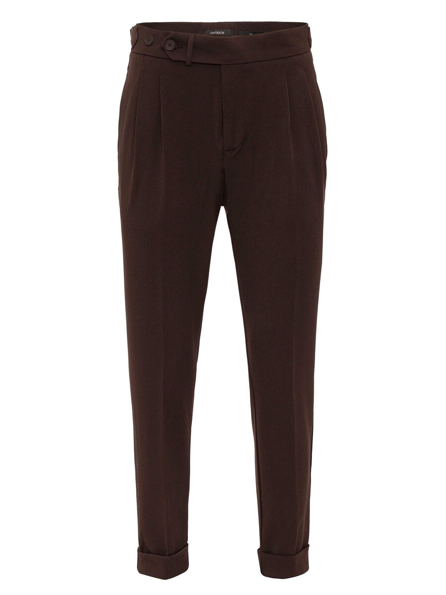 Зауженные брюки в складку спереди Antioch, коричневый
Зауженные брюки в складку спереди Antioch, коричневый