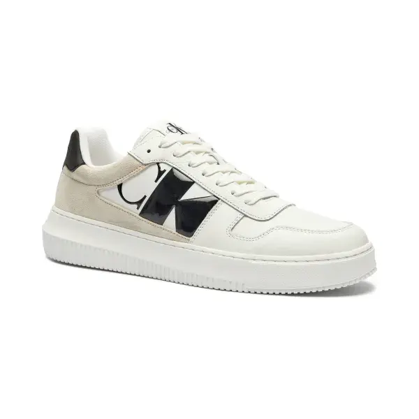 Кроссовки с добавлением кожи Calvin Klein, белый
Кроссовки с добавлением кожи Calvin Klein, белый