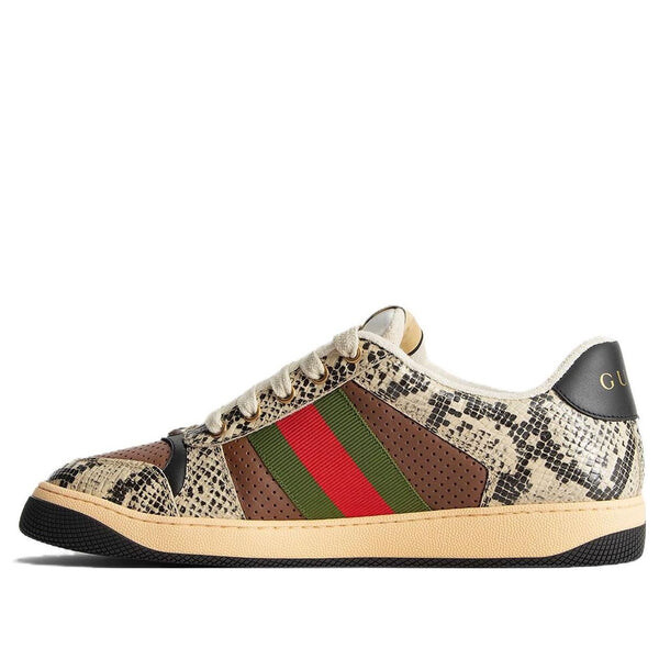 Кроссовки screener python-embossed leather sneakers 'beige black brown' Gucci, бежевый
Кроссовки screener python-embossed leather sneakers 'beige black brown' Gucci, бежевый