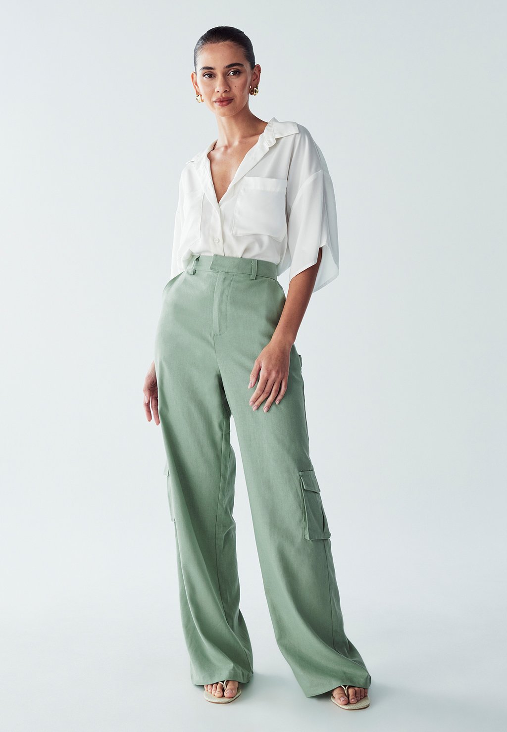 Брюки карго ST MRLO, зеленый
Брюки карго ST MRLO, зеленый