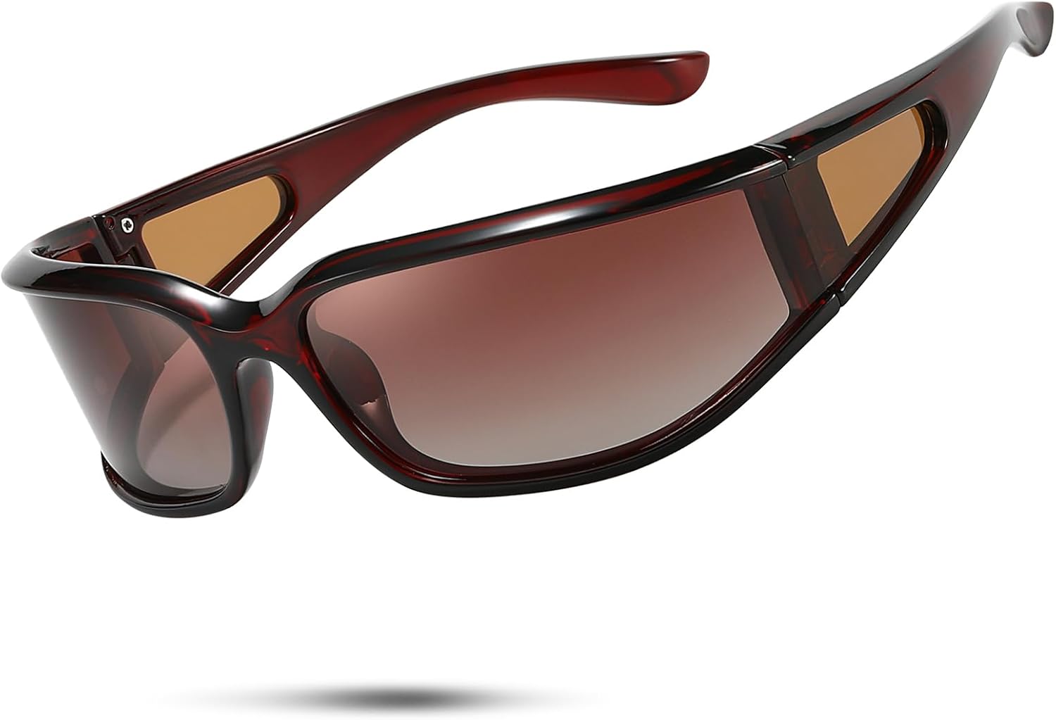 Поляризованные солнцезащитные очки SODQW с обтекаемой формой для женщин, защита от ультрафиолета UV400, для бега, велоспорта и других видов спорта. Модные солнцезащитные очки 2025 года, Red/Gradient Brown
Поляризованные солнцезащитные очки SODQW с обтекаемой формой для женщин, защита от ультрафиолета UV400, для бега, велоспорта и других видов спорта. Модные солнцезащитные очки 2025 года, Red/Gradient Brown