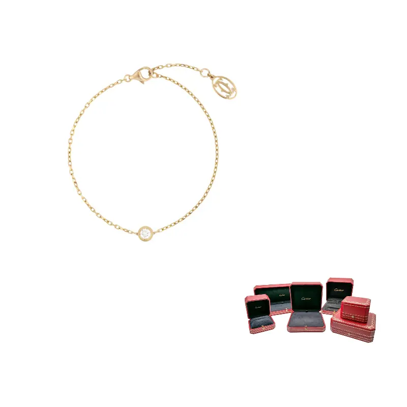 Женский браслет с одним кристаллом Cartier
Женский браслет с одним кристаллом Cartier