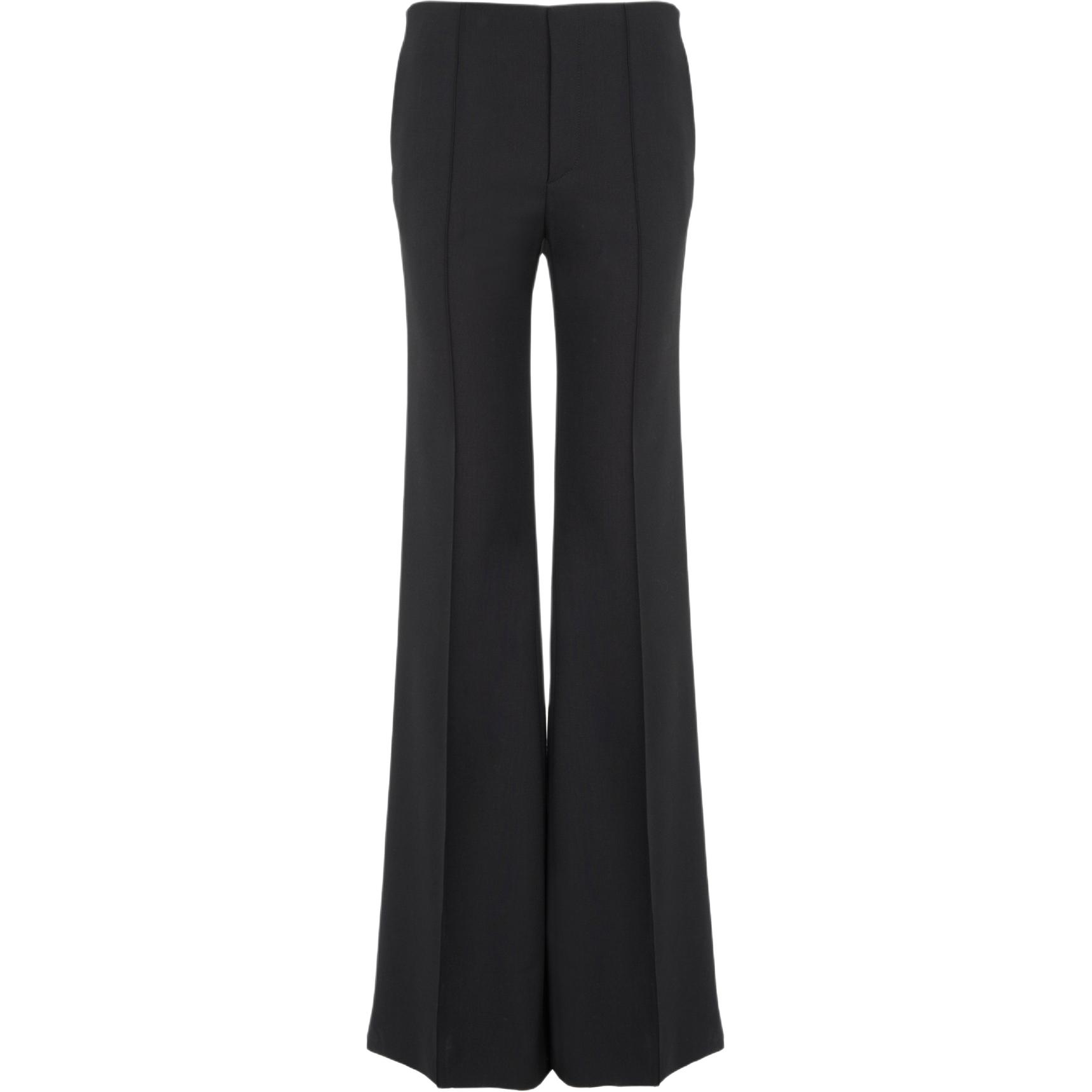 Расклешенные брюки из шерсти Chloé, черный
Расклешенные брюки из шерсти Chloé, черный