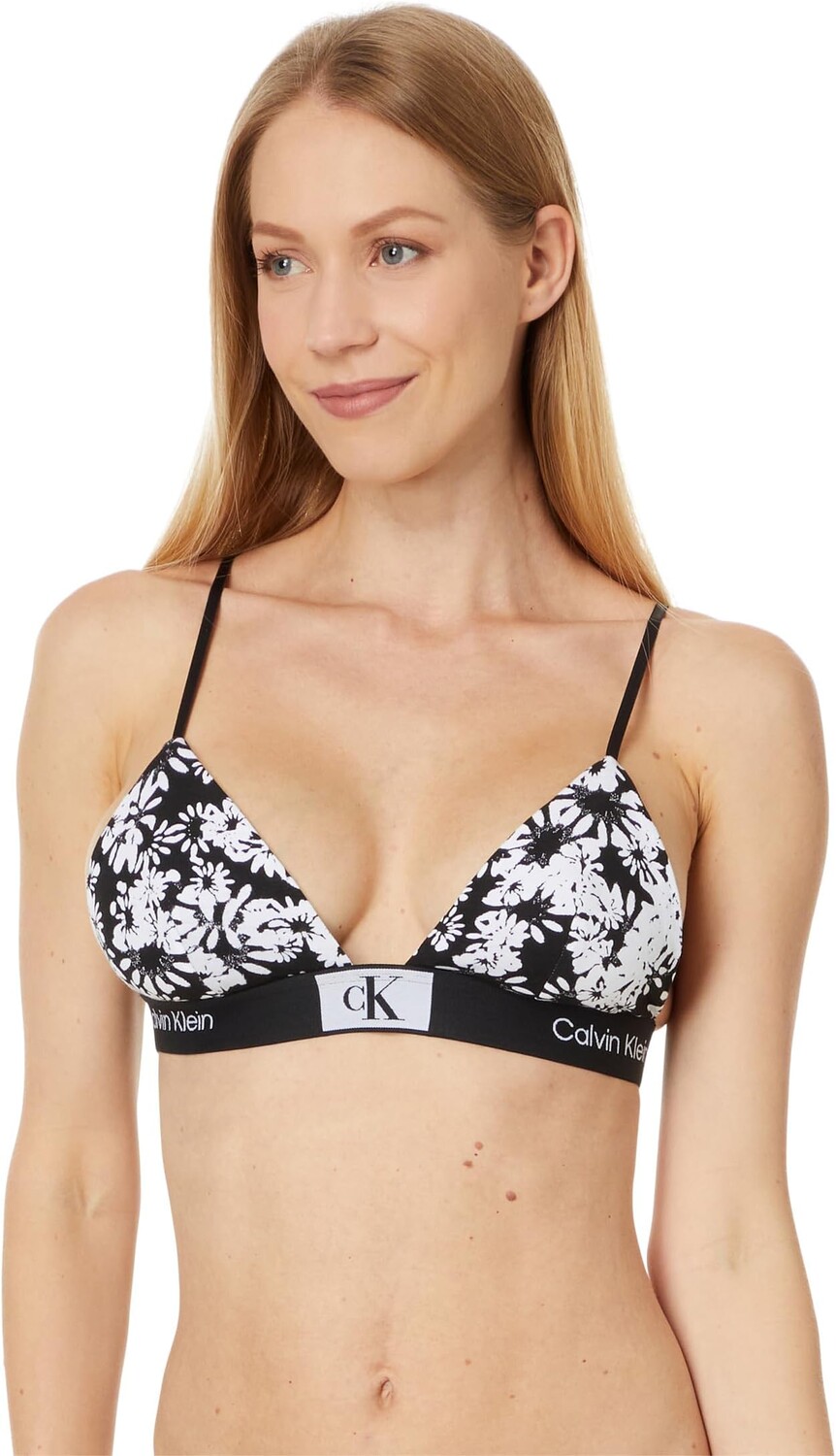 Бюстгальтер Calvin Klein Underwear Calvin Klein Women's 1996 Cotton Unlined Triangle Bralette, цвет Halo Floral Print+Black
Бюстгальтер Calvin Klein Underwear Calvin Klein Women's 1996 Cotton Unlined Triangle Bralette, цвет Halo Floral Print+Black