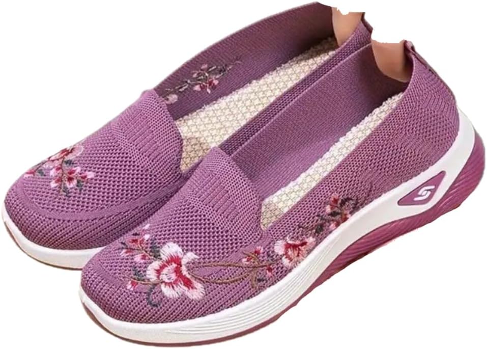 Модные женские кроссовки с цветочным узором, сетчатые, дышащие, легкие, с нескользящей подошвой, дизайнерские, повседневные, удобные спортивные, для работы и повседневной носки, летние прогулочные Lokolucx, фиолетовый
Модные женские кроссовки с цветочным узором, сетчатые, дышащие, легкие, с нескользящей подошвой, дизайнерские, повседневные, удобные спортивные, для работы и повседневной носки, летние прогулочные Lokolucx, фиолетовый