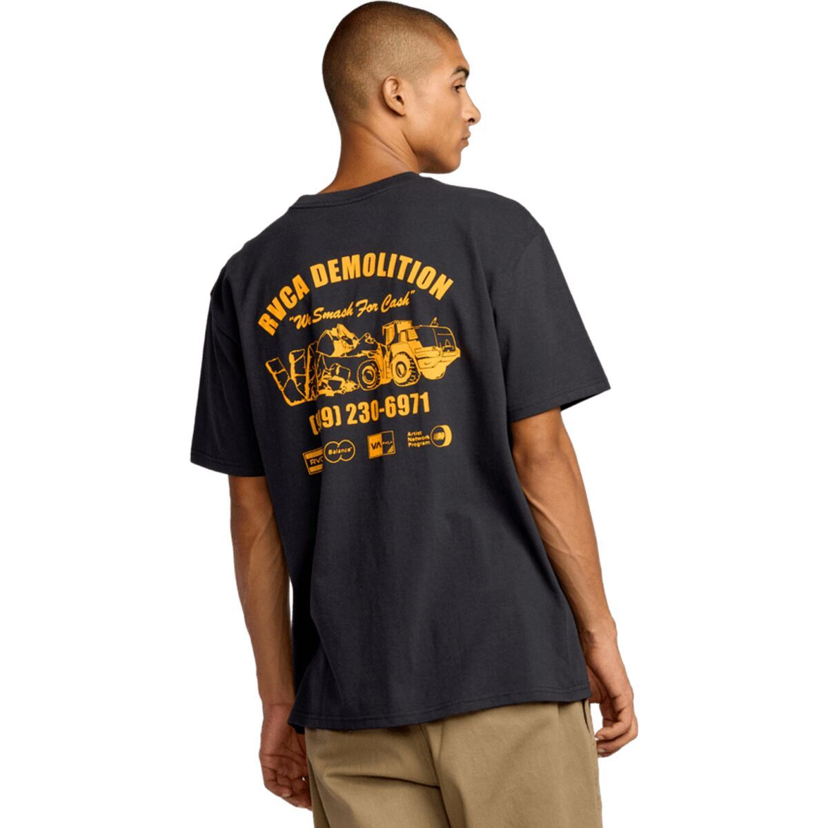 Рубашка Demo с коротким рукавом Rvca, черный
Рубашка Demo с коротким рукавом Rvca, черный