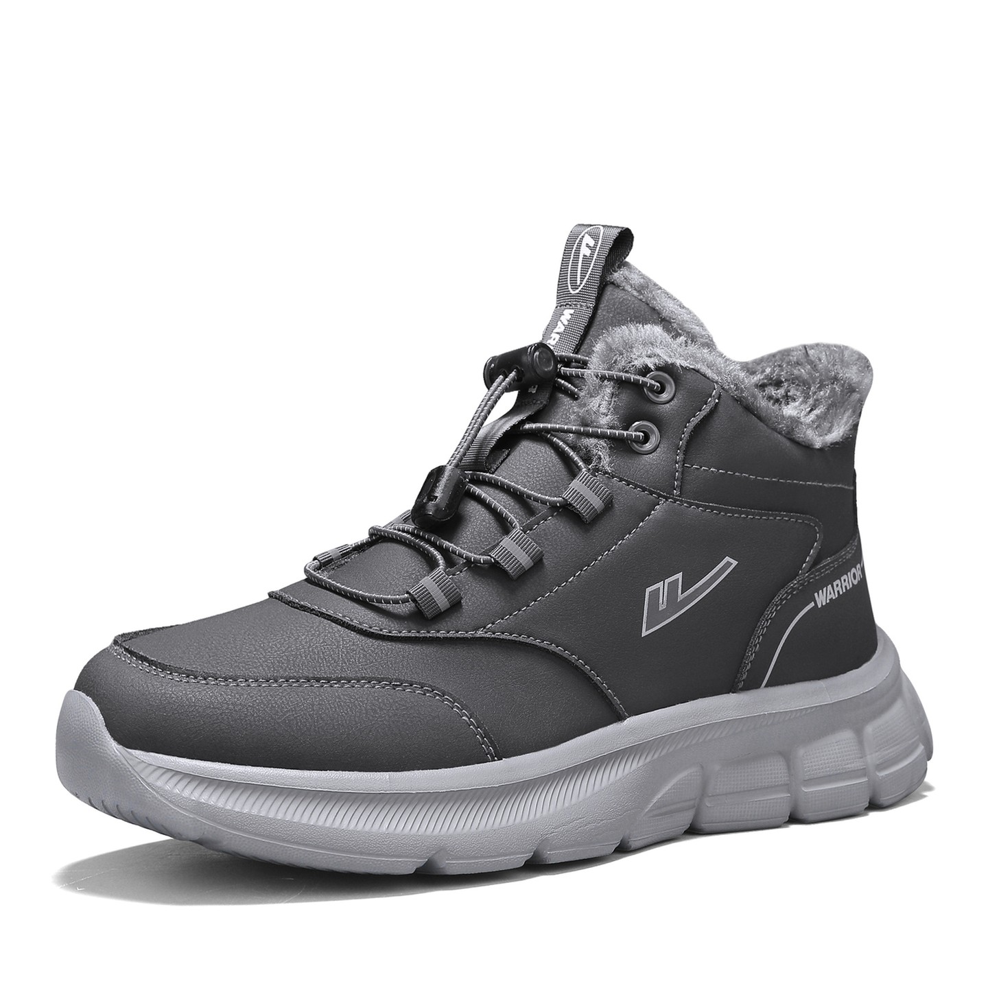 WARRIOR Мужские серые короткие зимние ботинки
WARRIOR Мужские серые короткие зимние ботинки