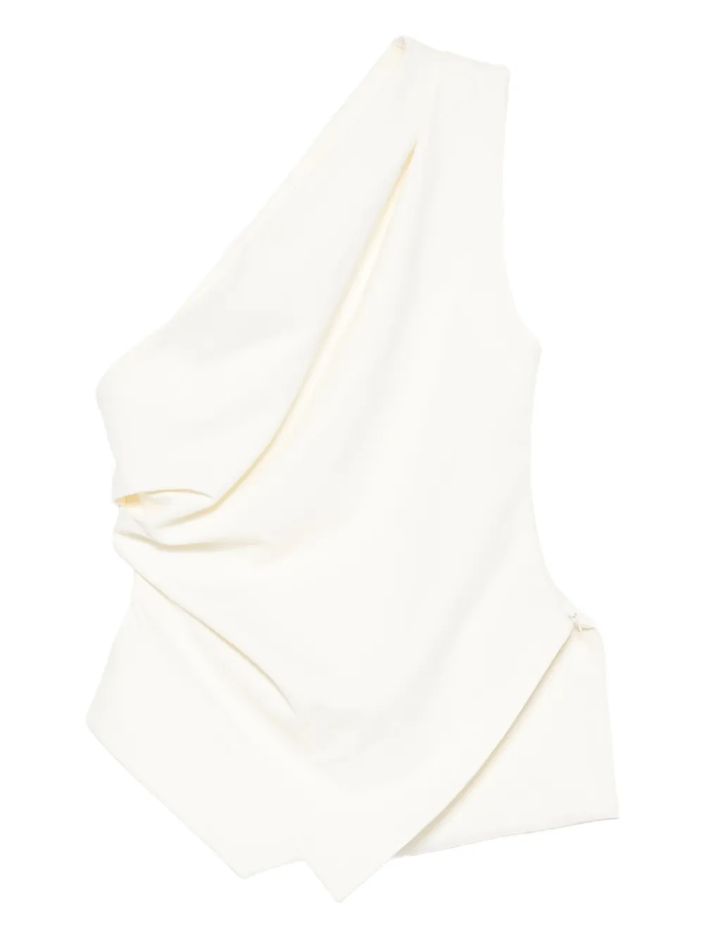 Драпированный топ на одно плечо Róhe, нейтральный
Драпированный топ на одно плечо Róhe, нейтральный