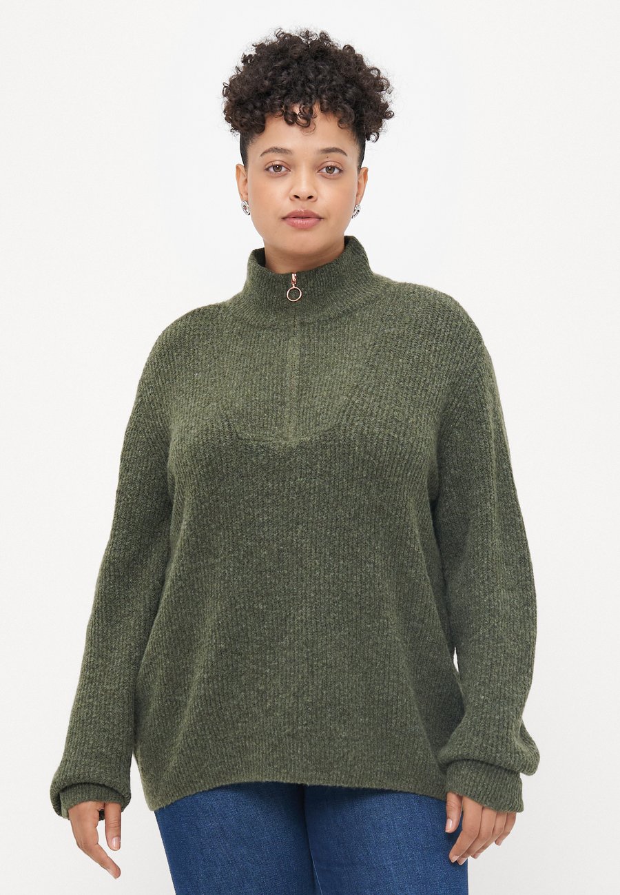 Джемпер Vero Moda Curve VMCPLAZA ZIPPER , Kalamata Melange/Olive
Джемпер Vero Moda Curve VMCPLAZA ZIPPER , Kalamata Melange/Olive